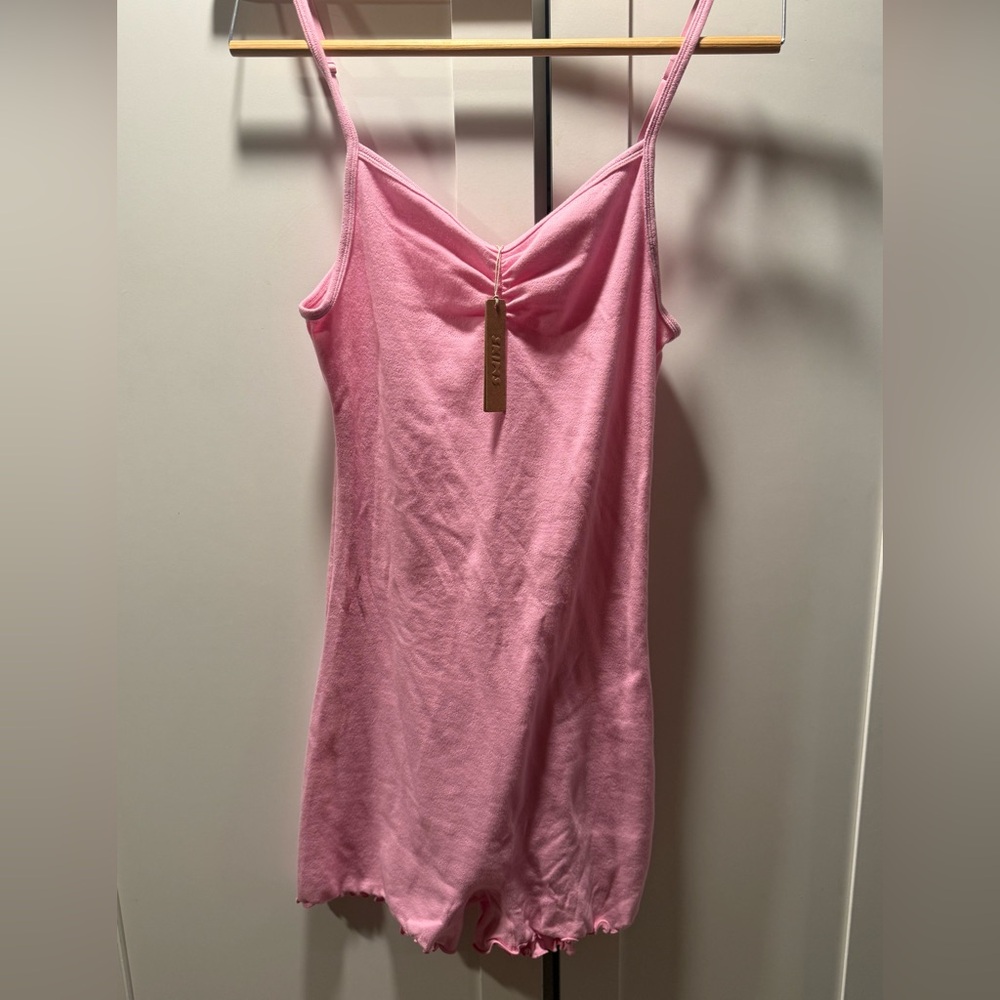 SKIMS Pink Romper